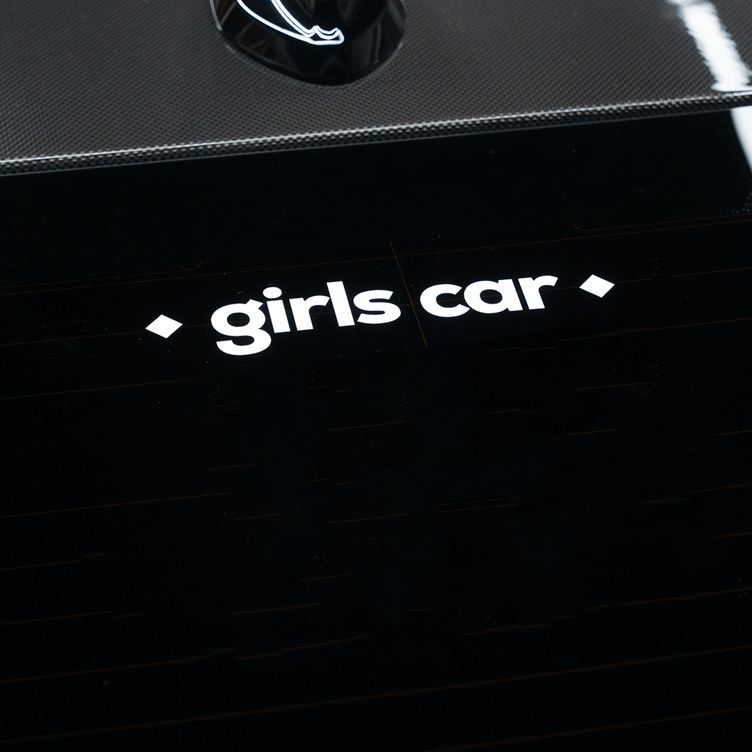 GIRLS CAR STICKER
