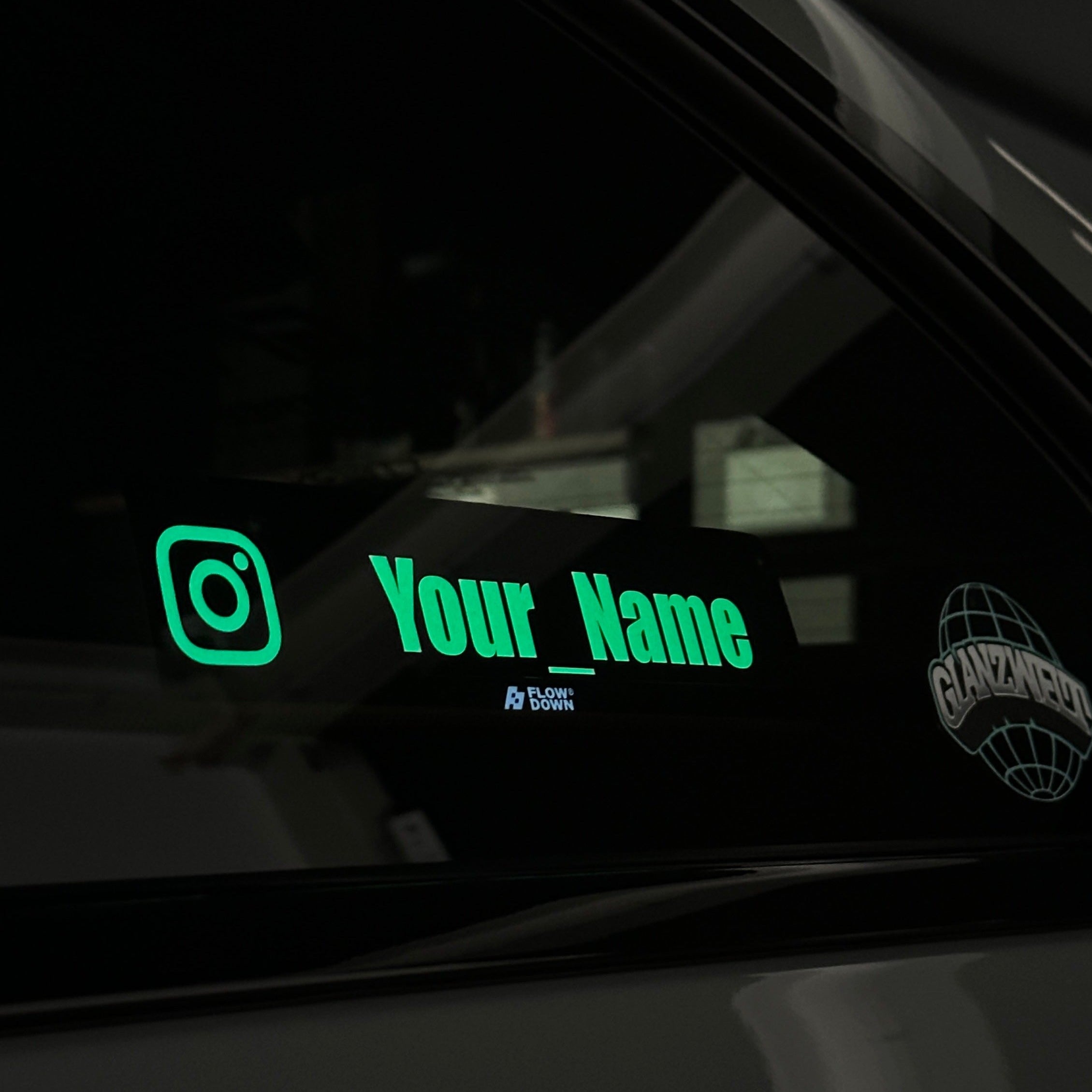 Instagram LED stickers