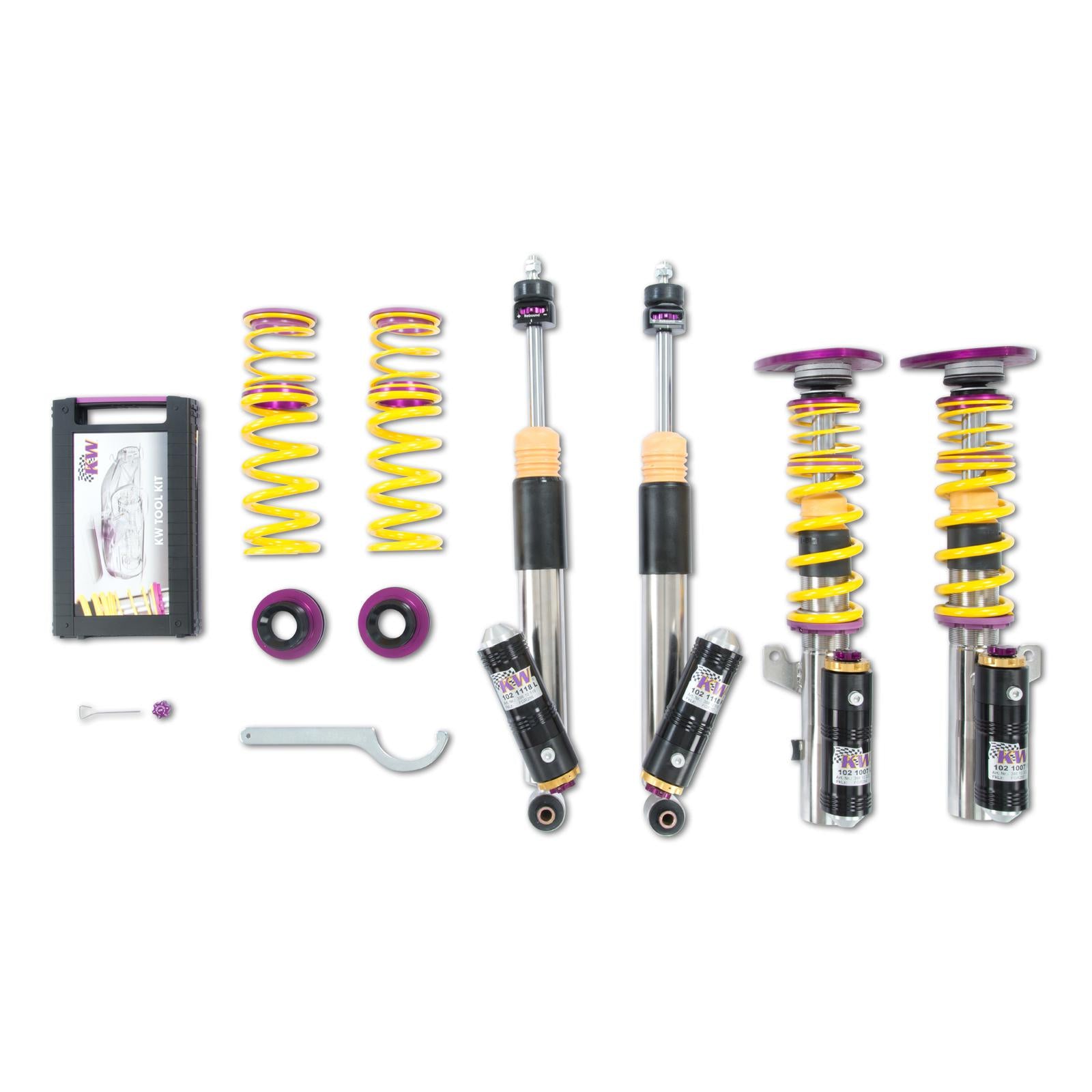 KW coilover suspension V3 Clubsport incl. support bearing for Hyundai i30N
