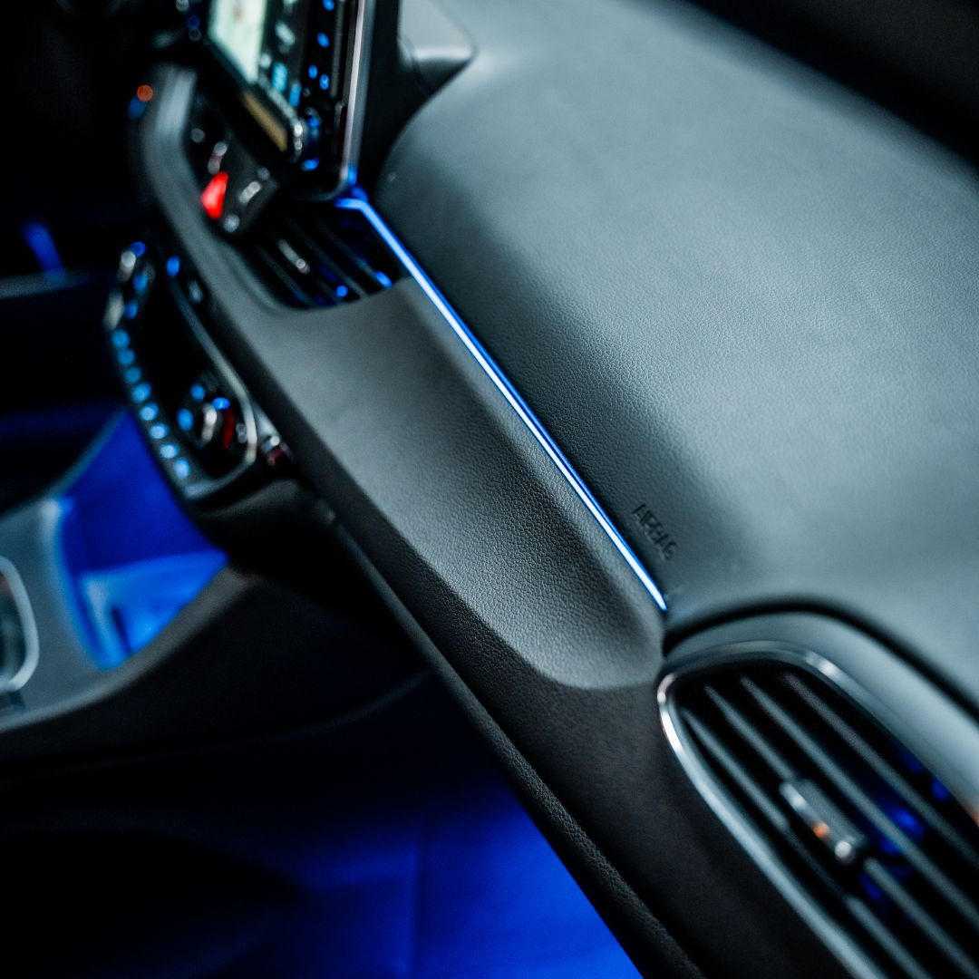 Kia Stinger GT ambient lighting RGB retrofit