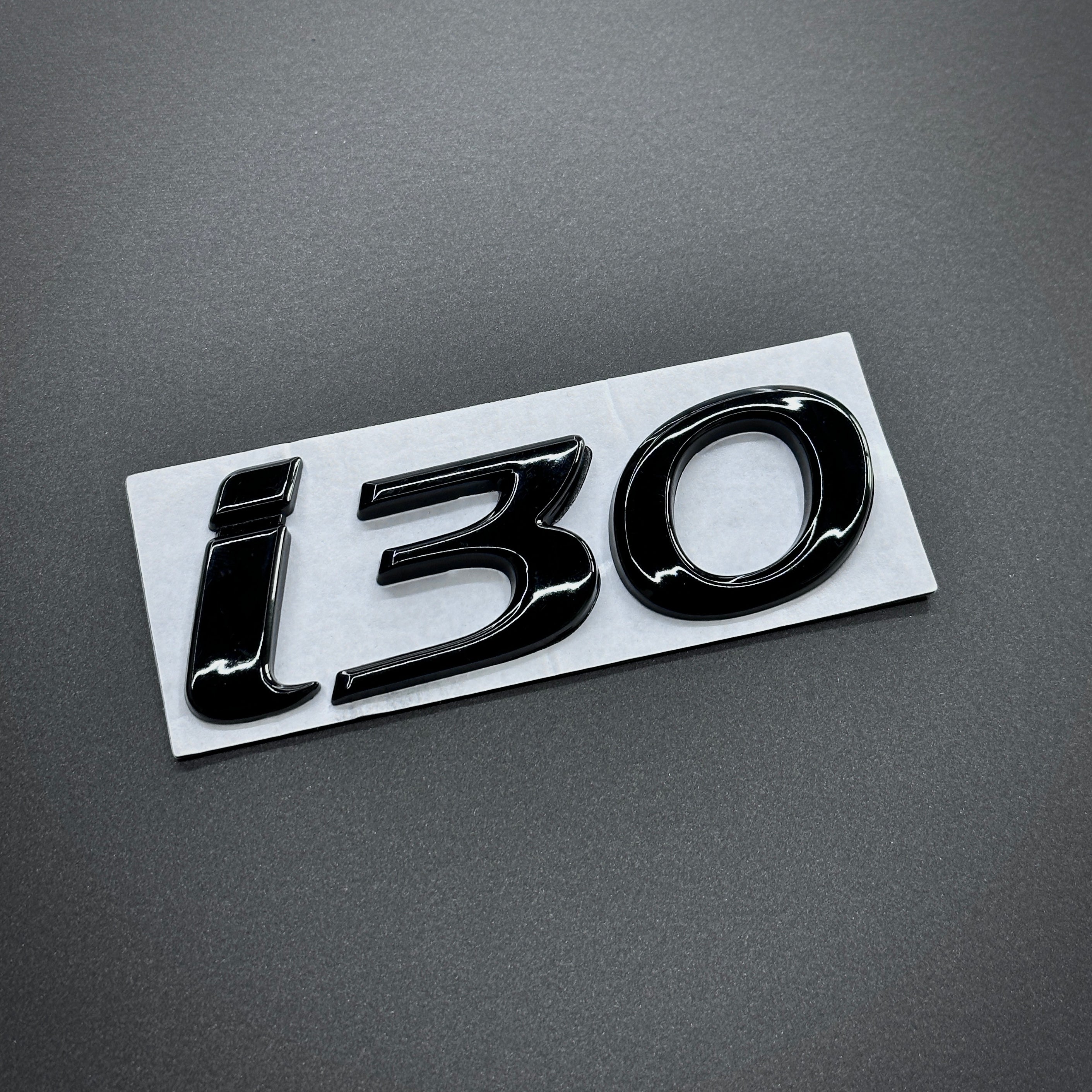 Black model lettering for Hyundai I30N