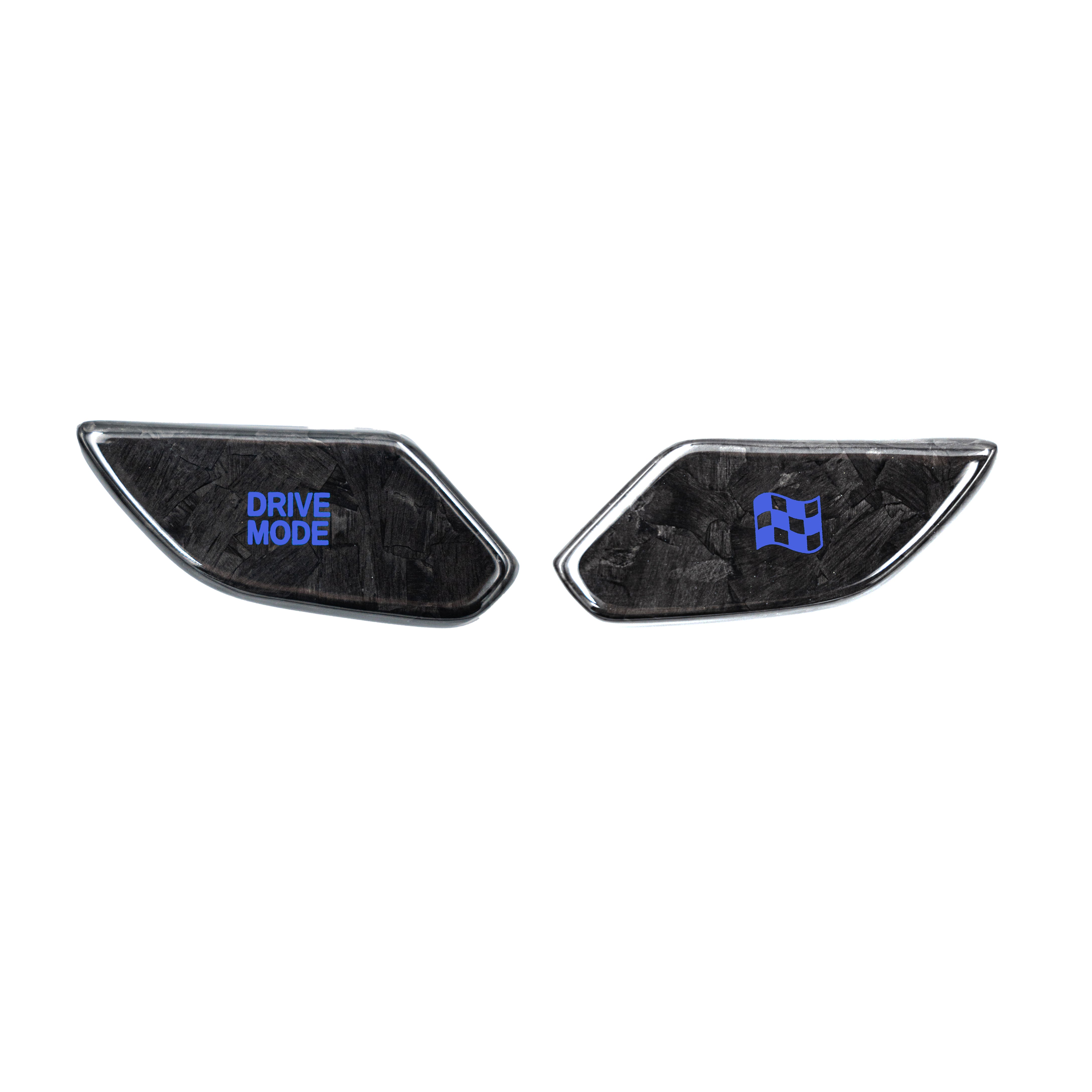 Drive Mode Buttons for Hyundai Steering Wheel | Full carbon covers