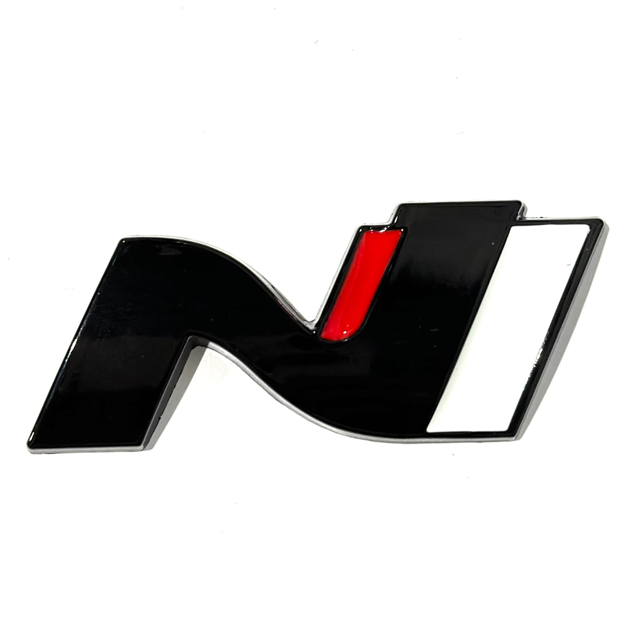 N Logo Emblem für Hyundai I30N Seitenschweller