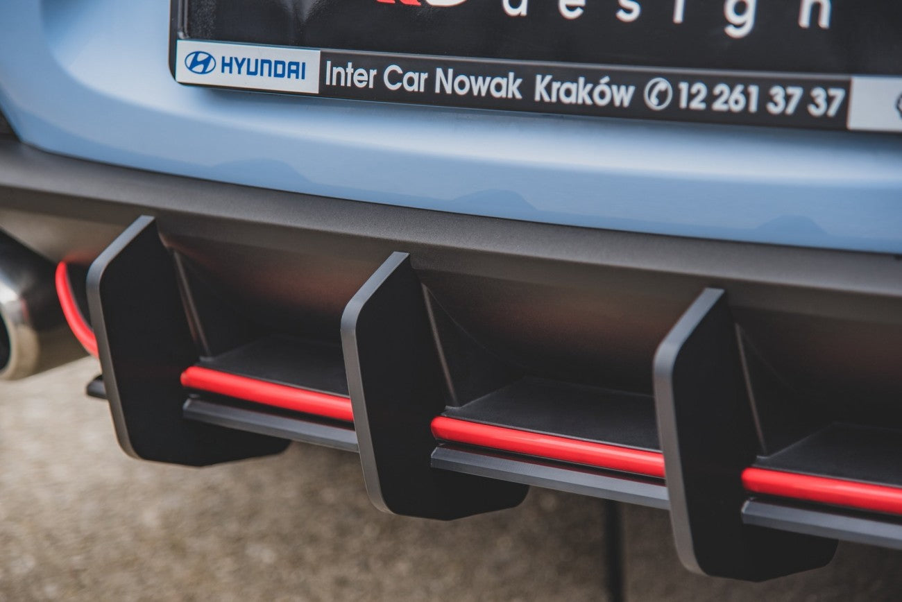 Street Pro rear bumper V.2 for Hyundai I30 N Mk3 Hatchback