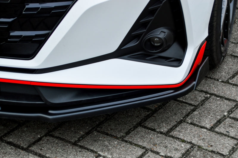 Cup front spoiler lip with wing for Hyundai I20N Performance