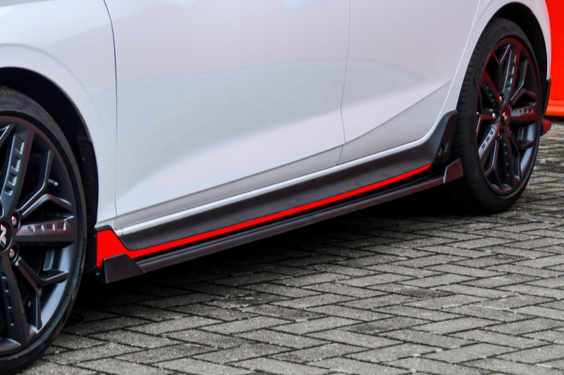 Cup side skirts with wing front + rear for Hyundai I20N Performance