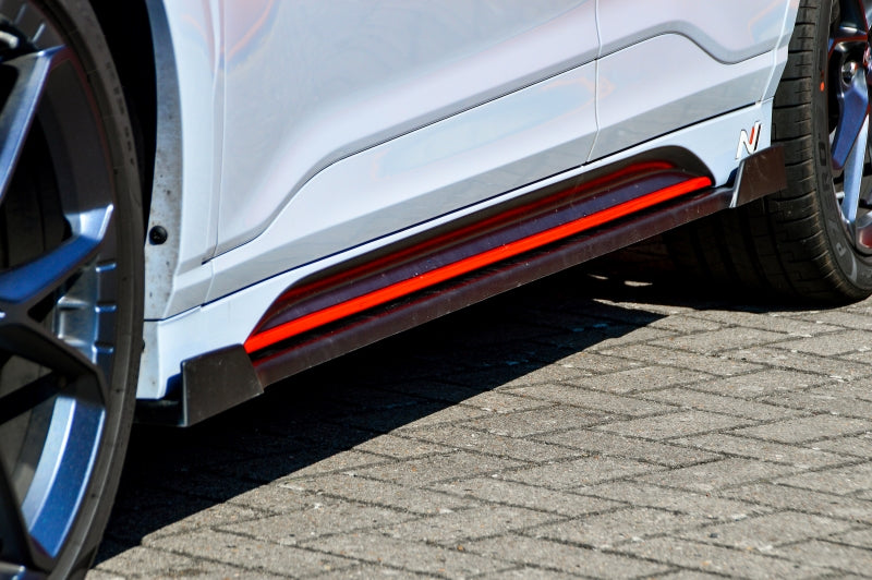 CUP side skirts with wing front and rear for Hyundai Kona N