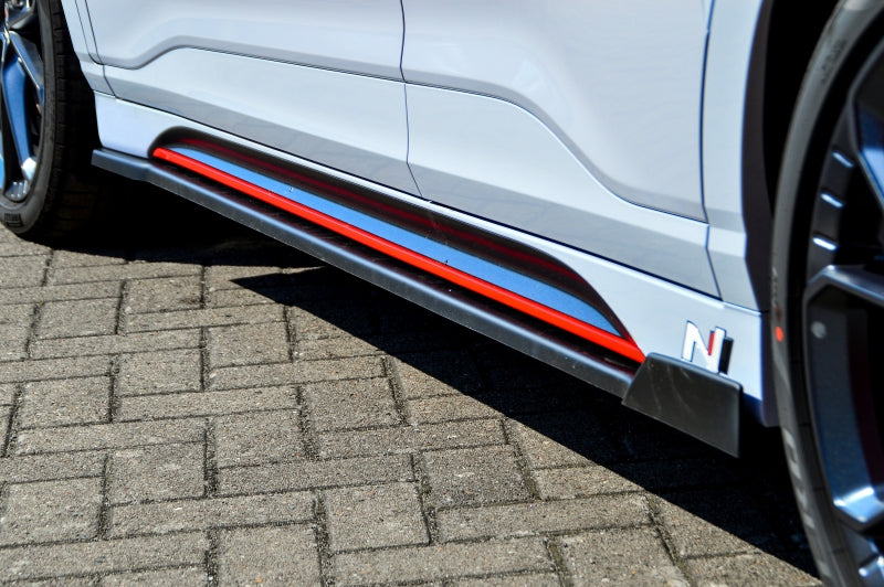 CUP side skirts with rear wing for Hyundai Kona N