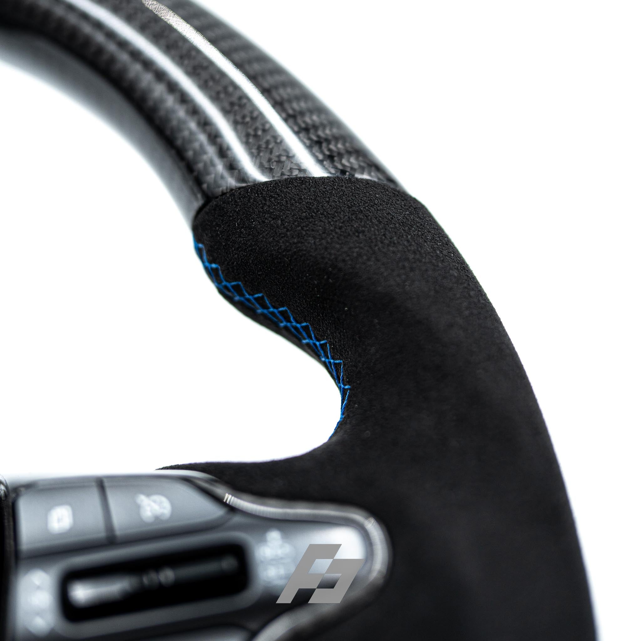 Carbon steering wheel for Hyundai I30N