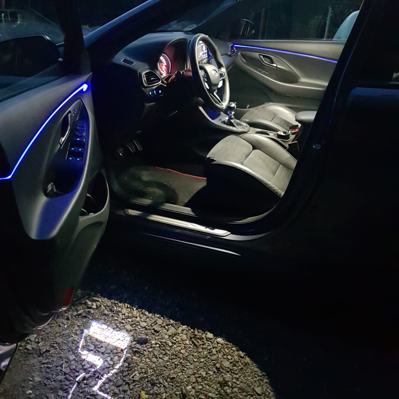 Ambient lighting for Hyundai i30N
