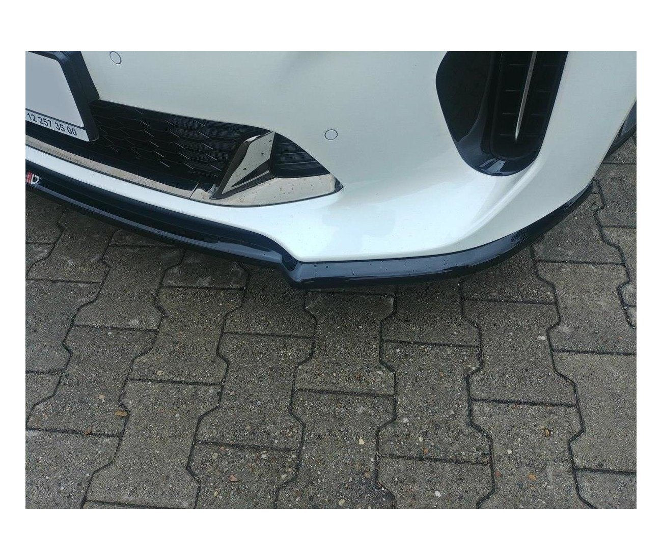 Cup spoiler lip front approach V.1 for Kia Stinger GT