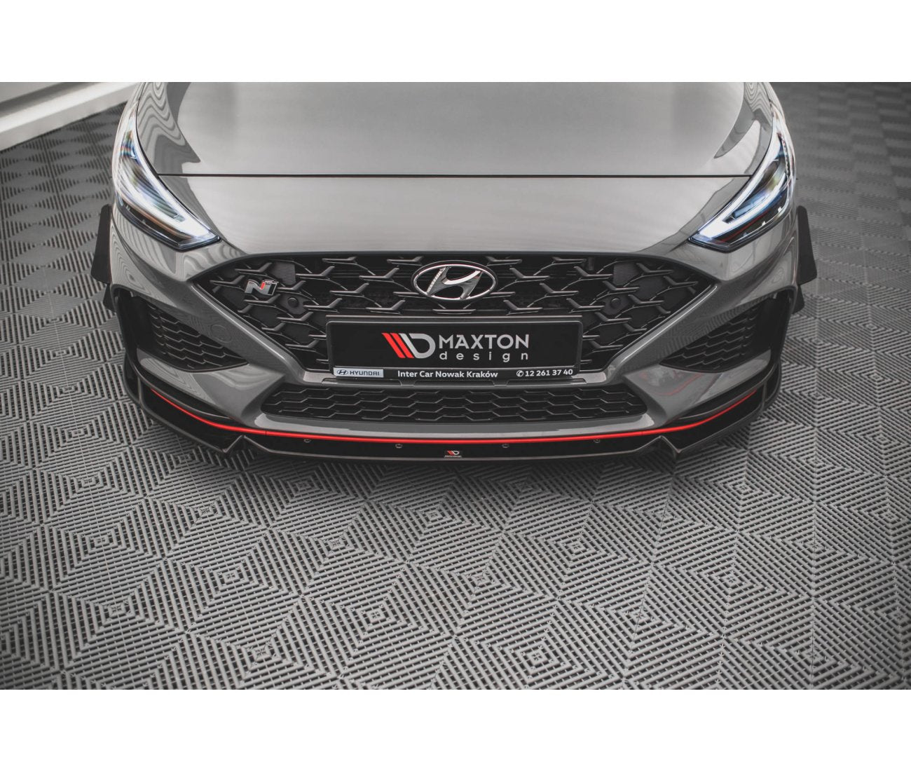 Front lip V.2 for Hyundai I30N Facelift