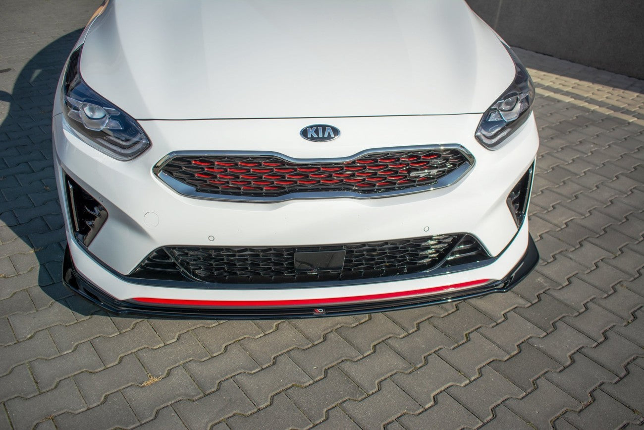 Cup spoiler lip front approach for Kia Sportage GT-Line