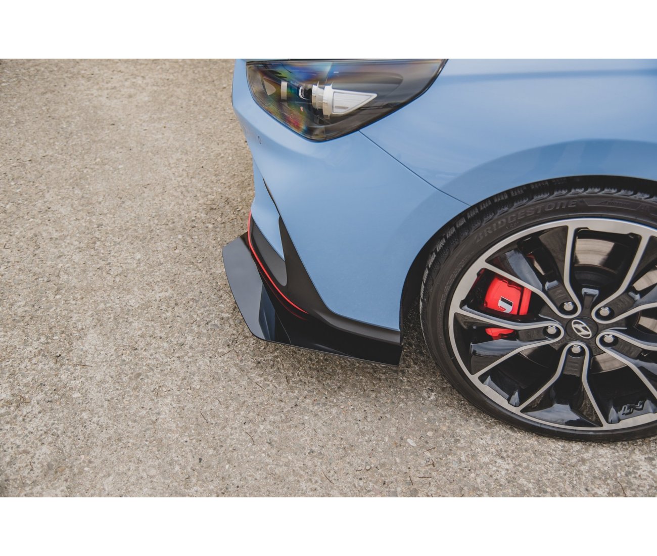 Front Bumper Racing Flaps for Hyundai I30N