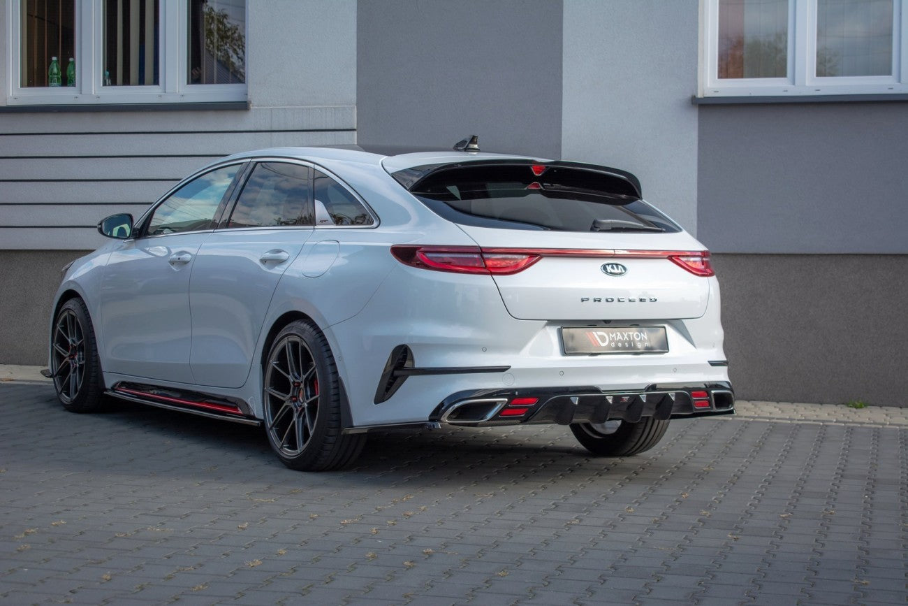 Rear approach diffuser for Kia ProCeed GT