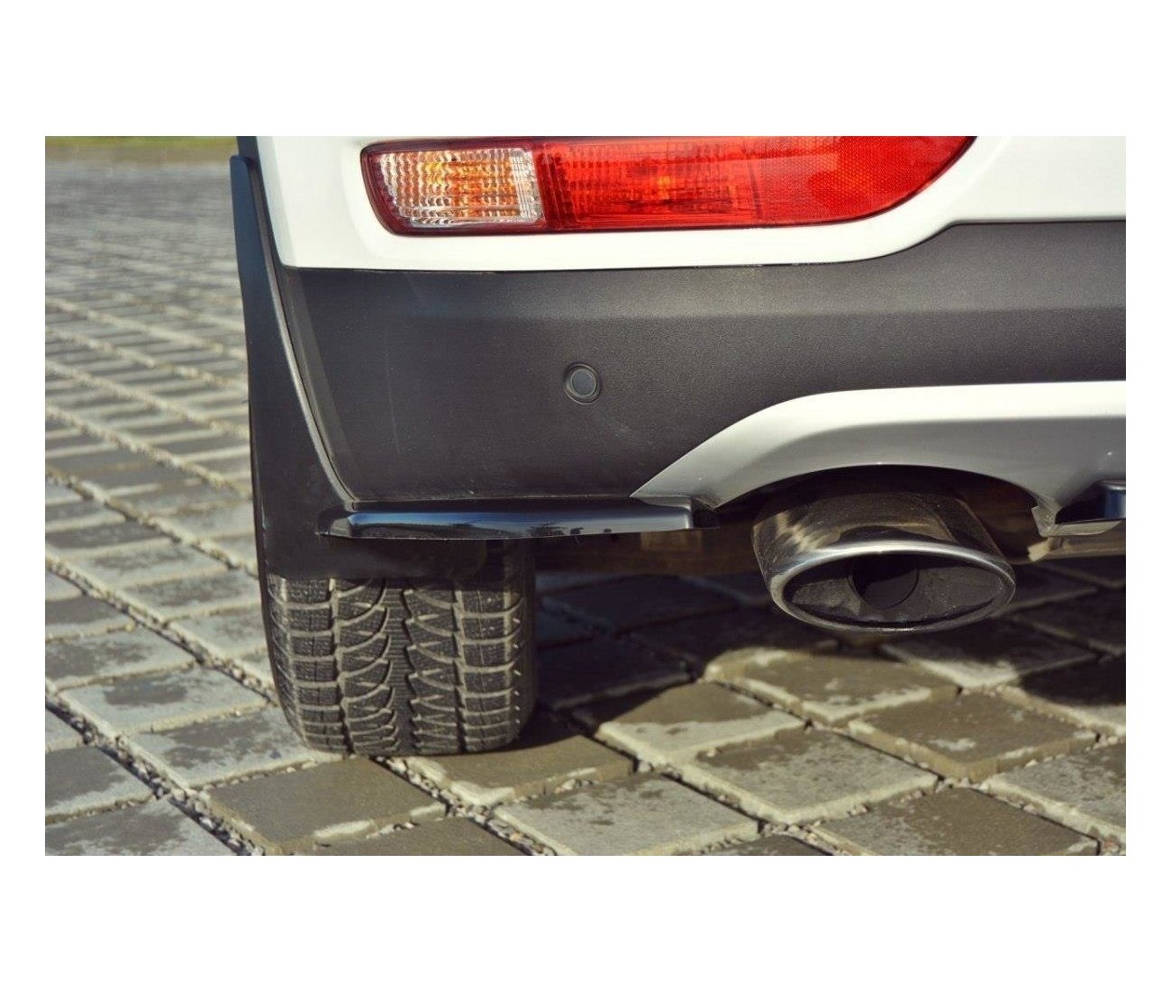 Rear approach flaps diffuser for Kia Sportage GT-Line
