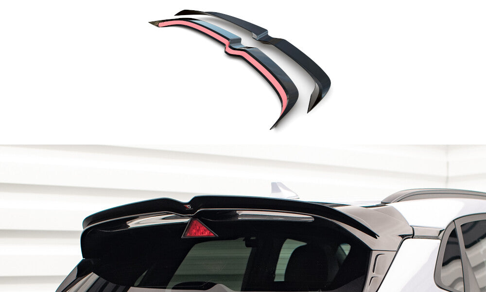 Rear spoiler attachment tear-off edge for Hyundai Kona N