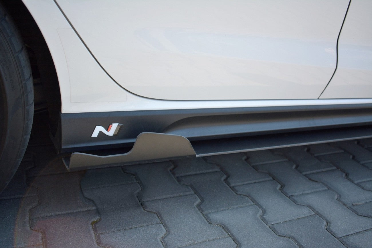 Racing side skirts approach cup strips for Hyundai I30N 