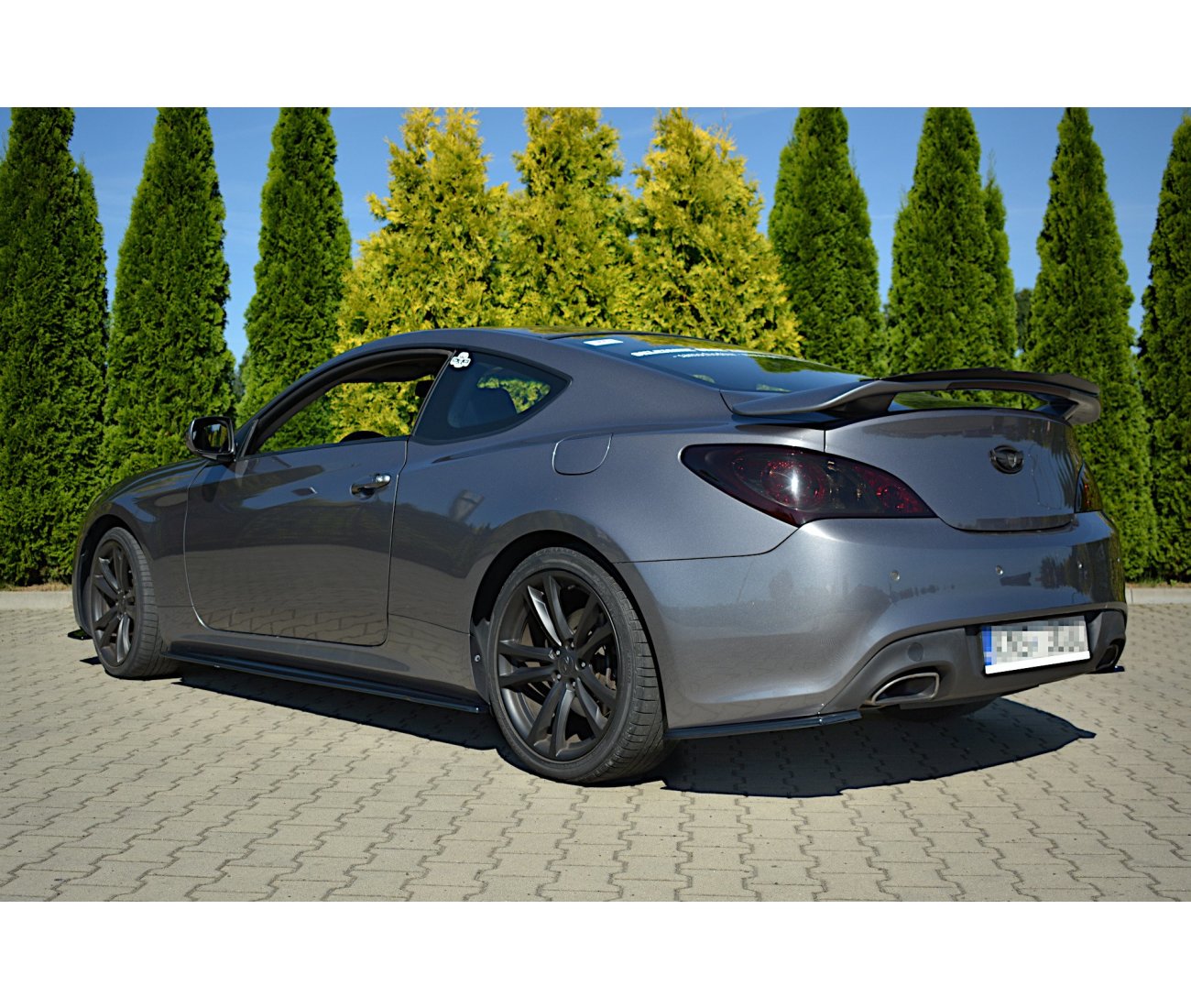 Side skirts cup strips for Hyundai Genesis Coupe