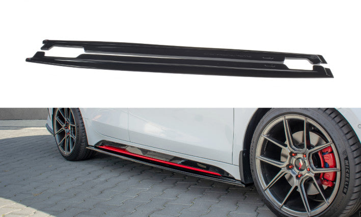 Cup spoiler lip front approach for Kia Kia ProCeed GT