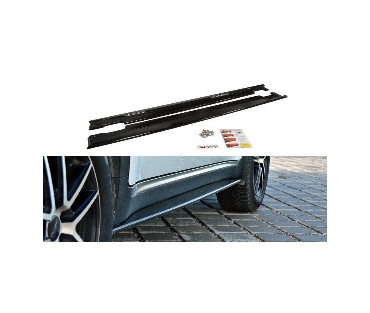 Side skirts cup strips for Kia Sportage GT-Line