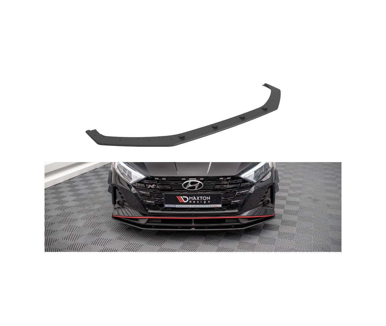 Street Pro Cup spoiler lip front for Hyundai I20N