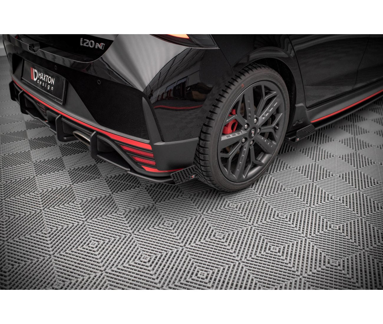 Street Pro Rear Extension + Flaps for Hyundai I20N